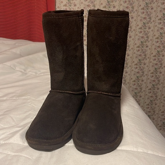 Brown BearPaw Suede Winter Boots - Picture 3 of 7